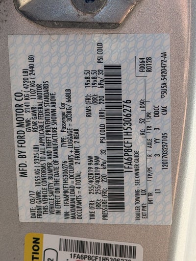 2017 Ford Mustang GT Premium