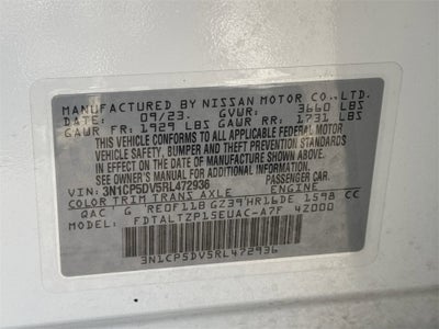 2024 Nissan Kicks SR