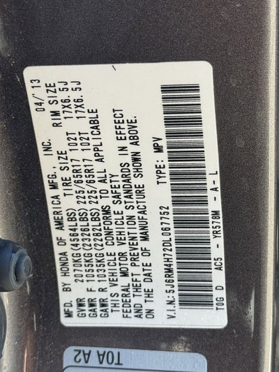 2013 Honda CR-V EX-L