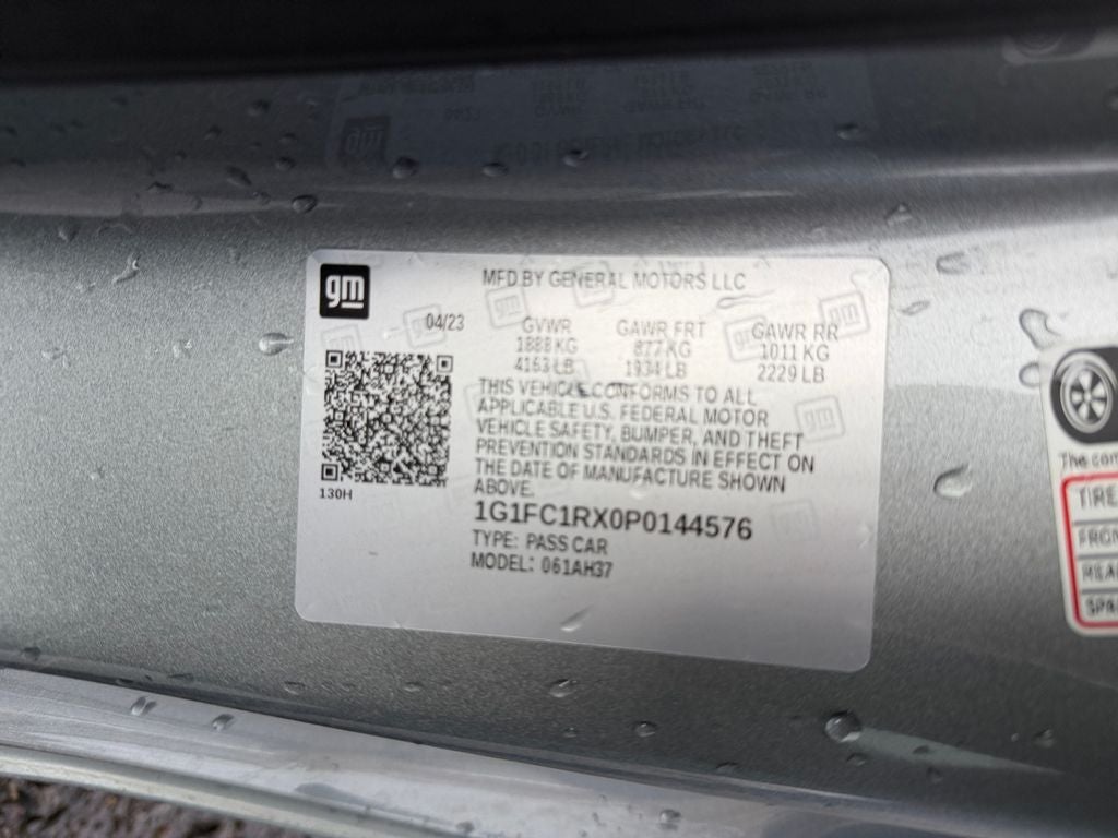 2023 Chevrolet Camaro RWD Coupe 2LT