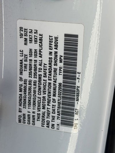 2020 Honda CR-V Hybrid EX-L