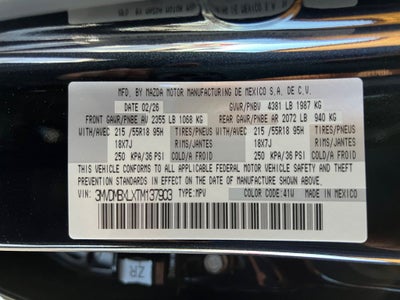 2026 Mazda Mazda CX-30 2.5 S Aire Edition