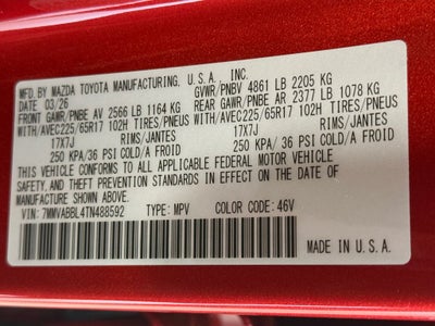 2026 Mazda Mazda CX-50 2.5 S Preferred