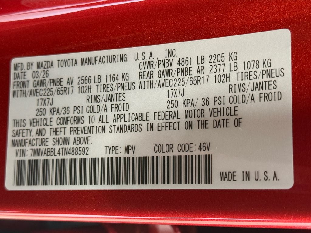 2026 Mazda Mazda CX-50 2.5 S Preferred