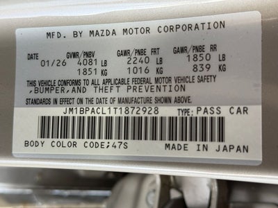2026 Mazda Mazda3 Sedan 2.5 S Preferred