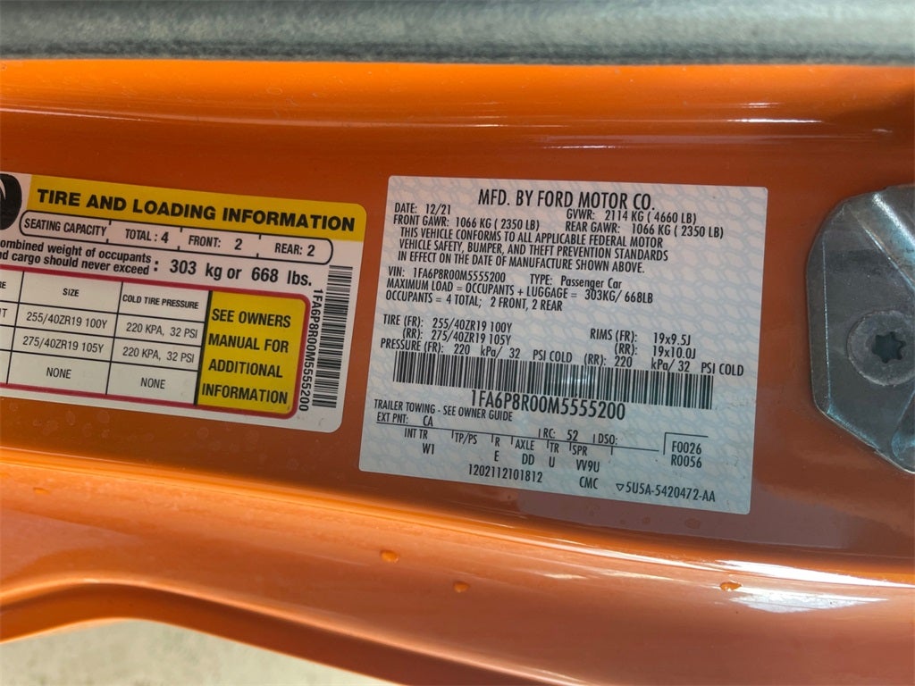 2021 Ford Mustang Mach 1