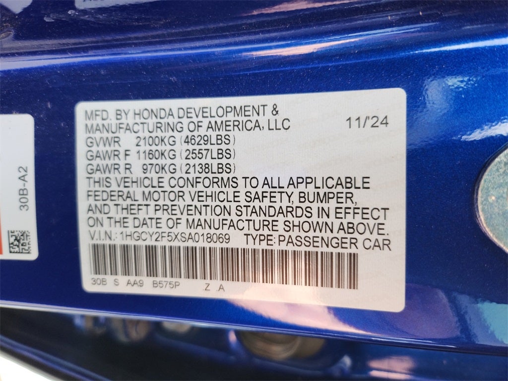 2025 Honda Accord Hybrid Sport