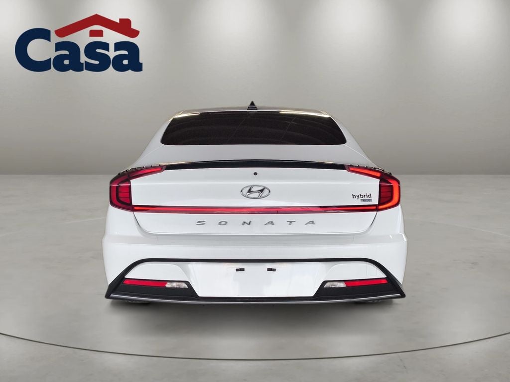 2022 Hyundai Sonata Hybrid Blue
