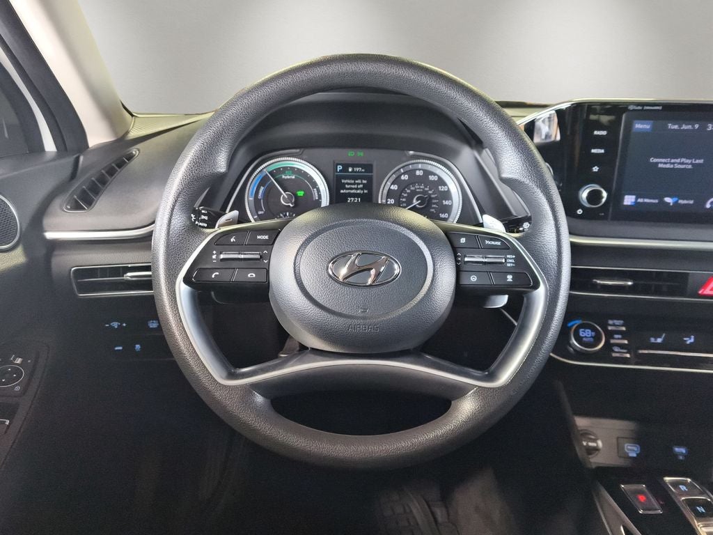 2022 Hyundai Sonata Hybrid Blue