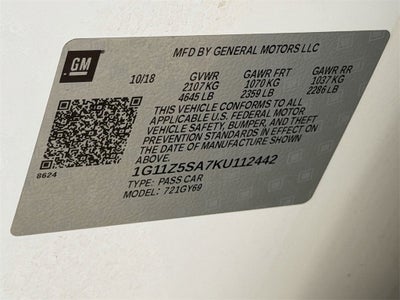 2019 Chevrolet Impala LT