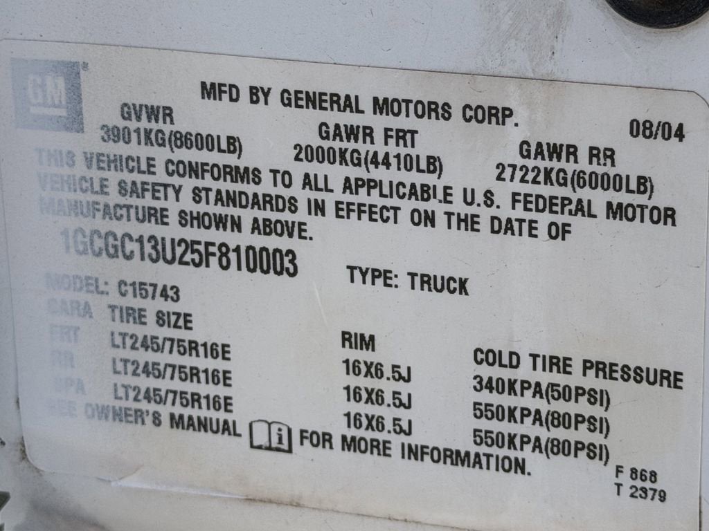 2005 Chevrolet Silverado 1500 HD LS