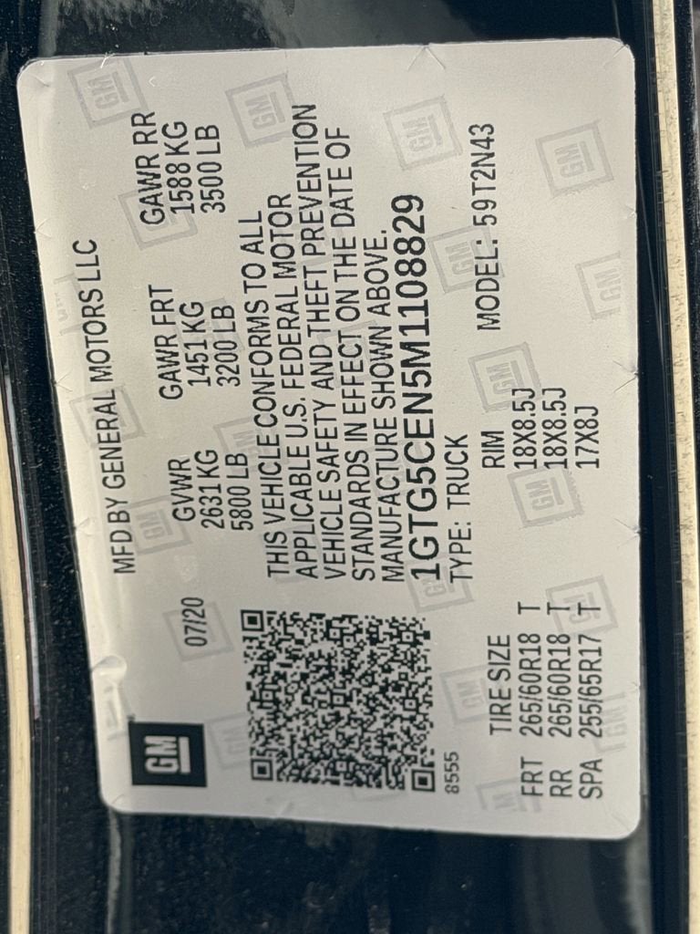 2021 GMC Canyon 2WD Elevation