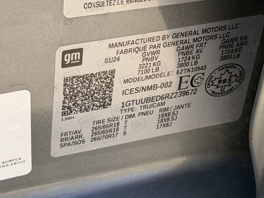 2024 GMC Sierra 1500 SLE