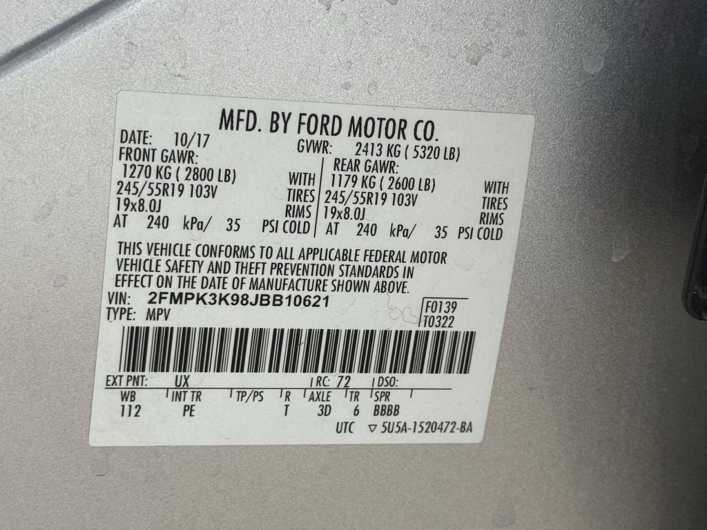 2018 Ford Edge Titanium