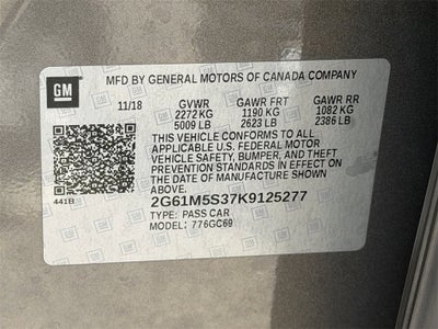 2019 Cadillac XTS Luxury