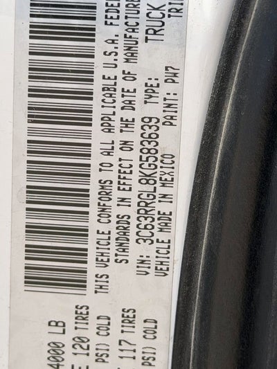 2019 RAM 3500 Tradesman