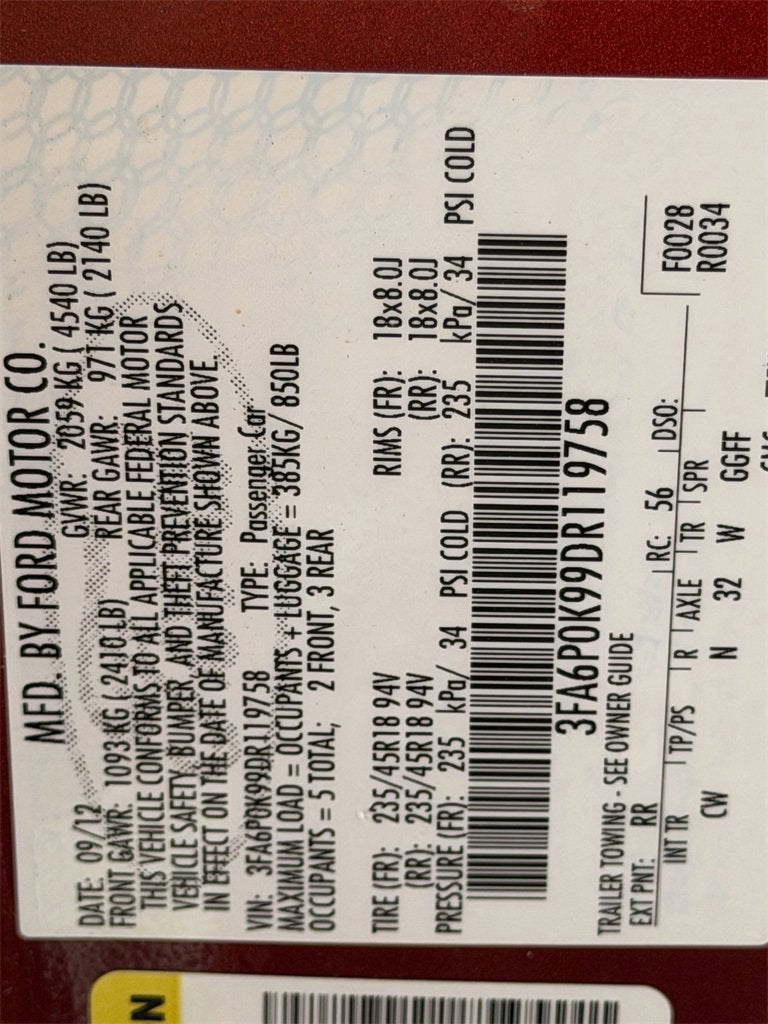 2013 Ford Fusion Titanium