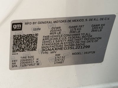 2025 Chevrolet Equinox LT