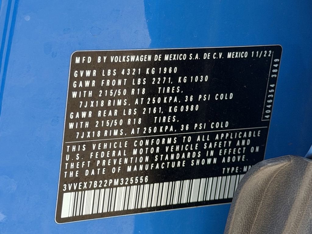 2023 Volkswagen Taos SE