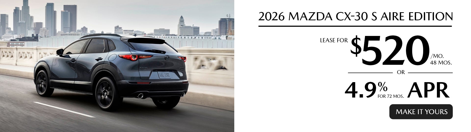 2026 MAZDA CX-30 S AIRE EDITION