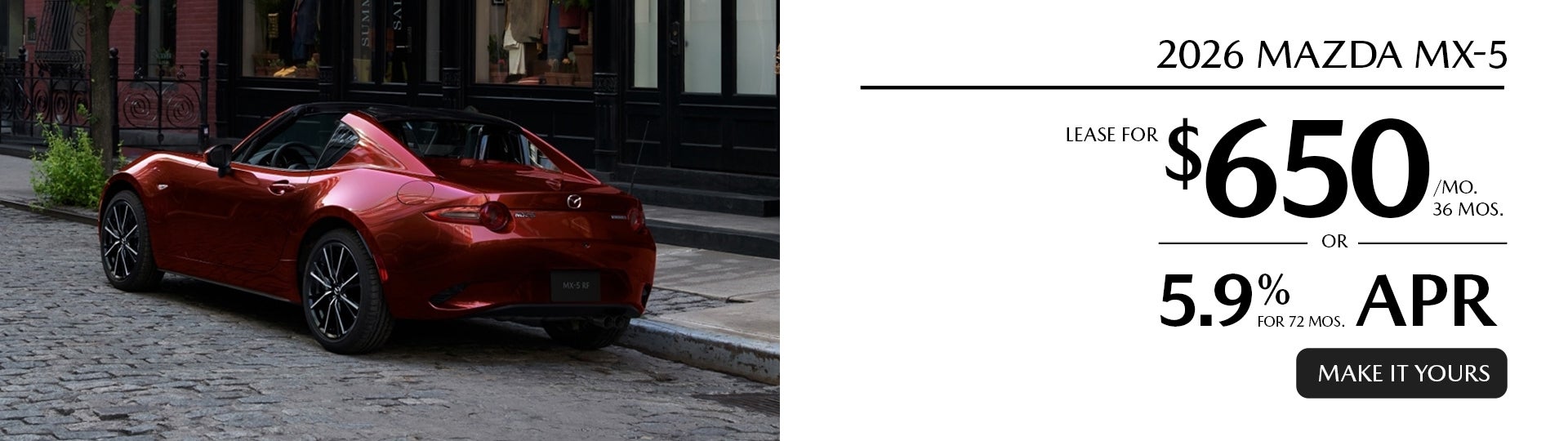 2026 MAZDA MX-5 MIATA RF GRAND TOURING