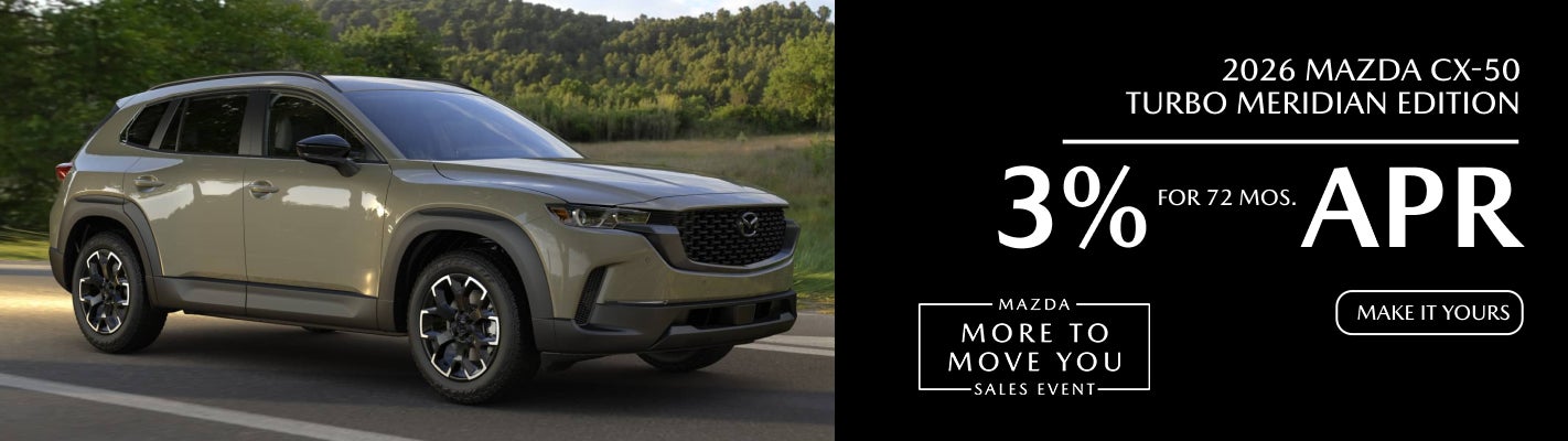 2026 MAZDA CX-50 TURBO MERIDIAN EDITION