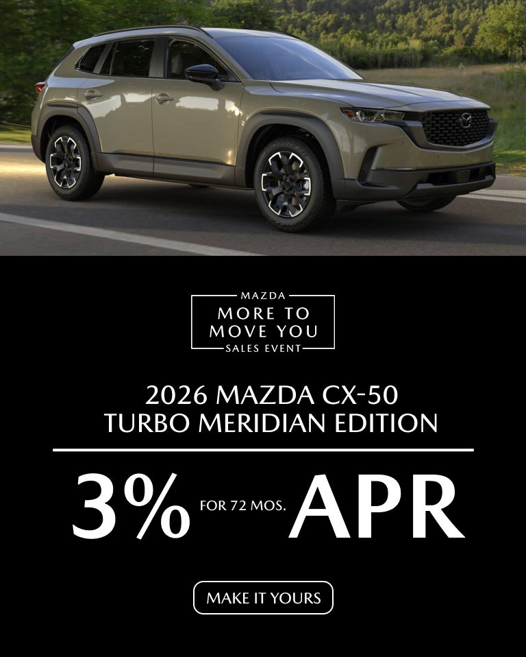 2026 MAZDA CX-50 TURBO MERIDIAN EDITION