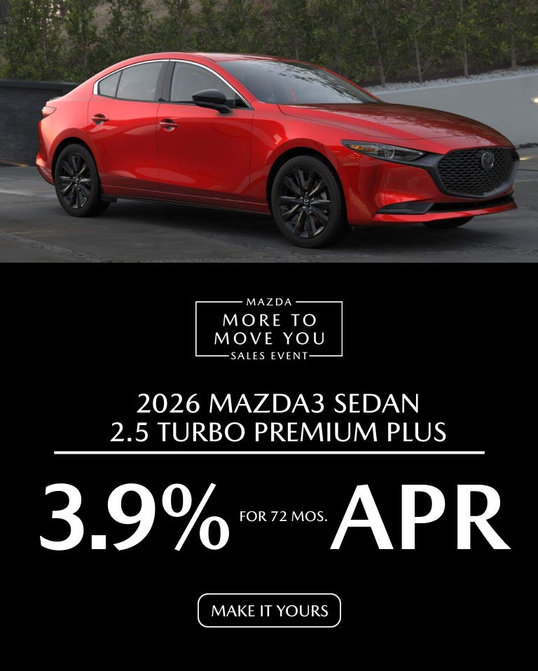 2026 MAZDA3 SEDAN 2.5 TURBO PREMIUM PLUS