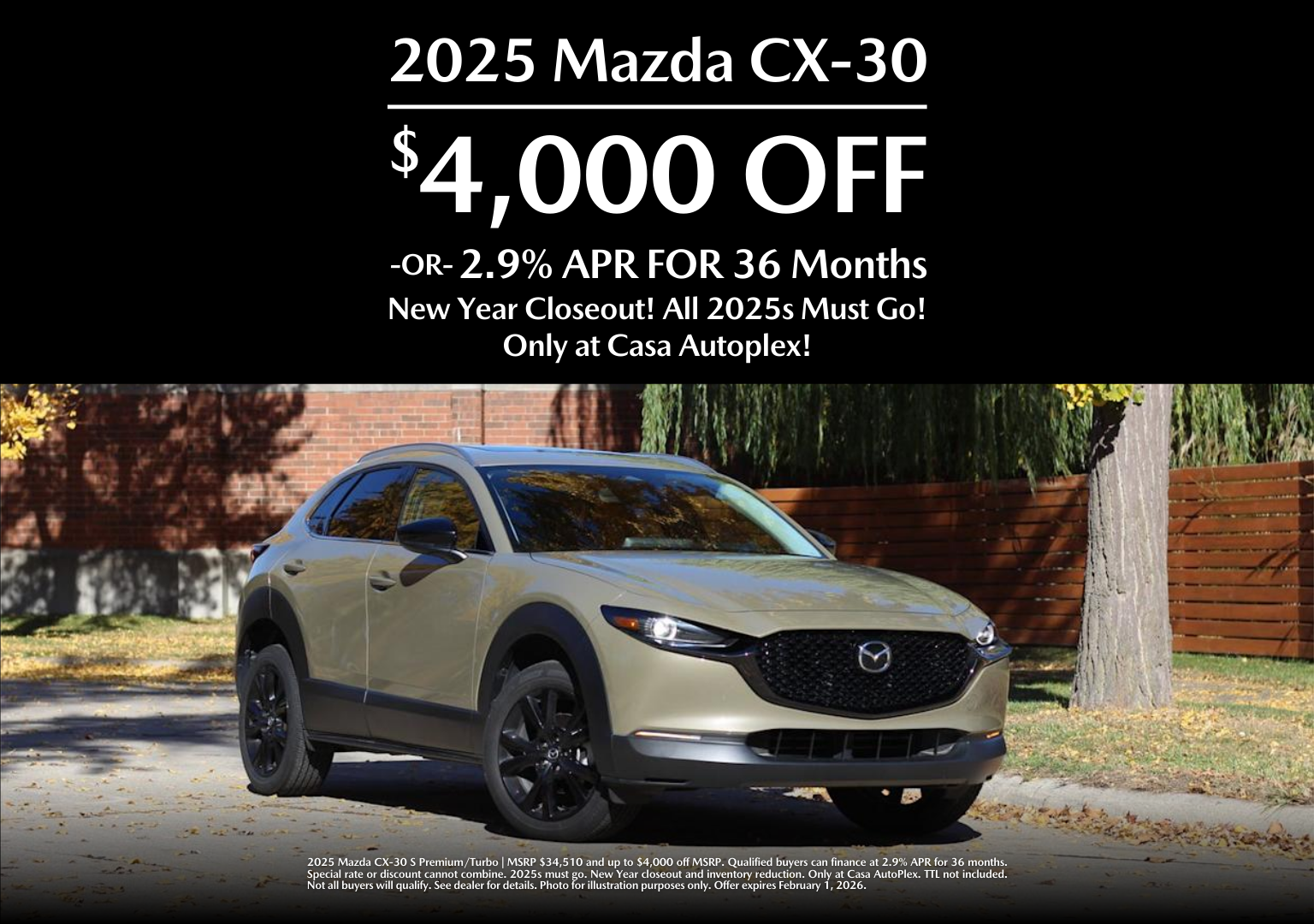 2025 Mazda CX-30