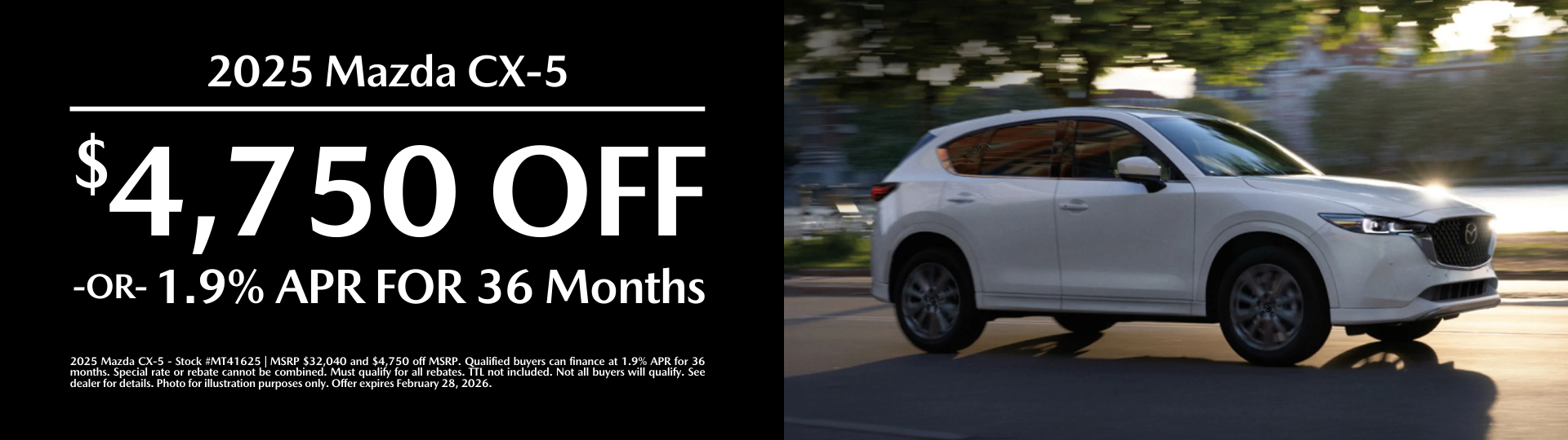 Casa Mazda Las Cruces February Incentive