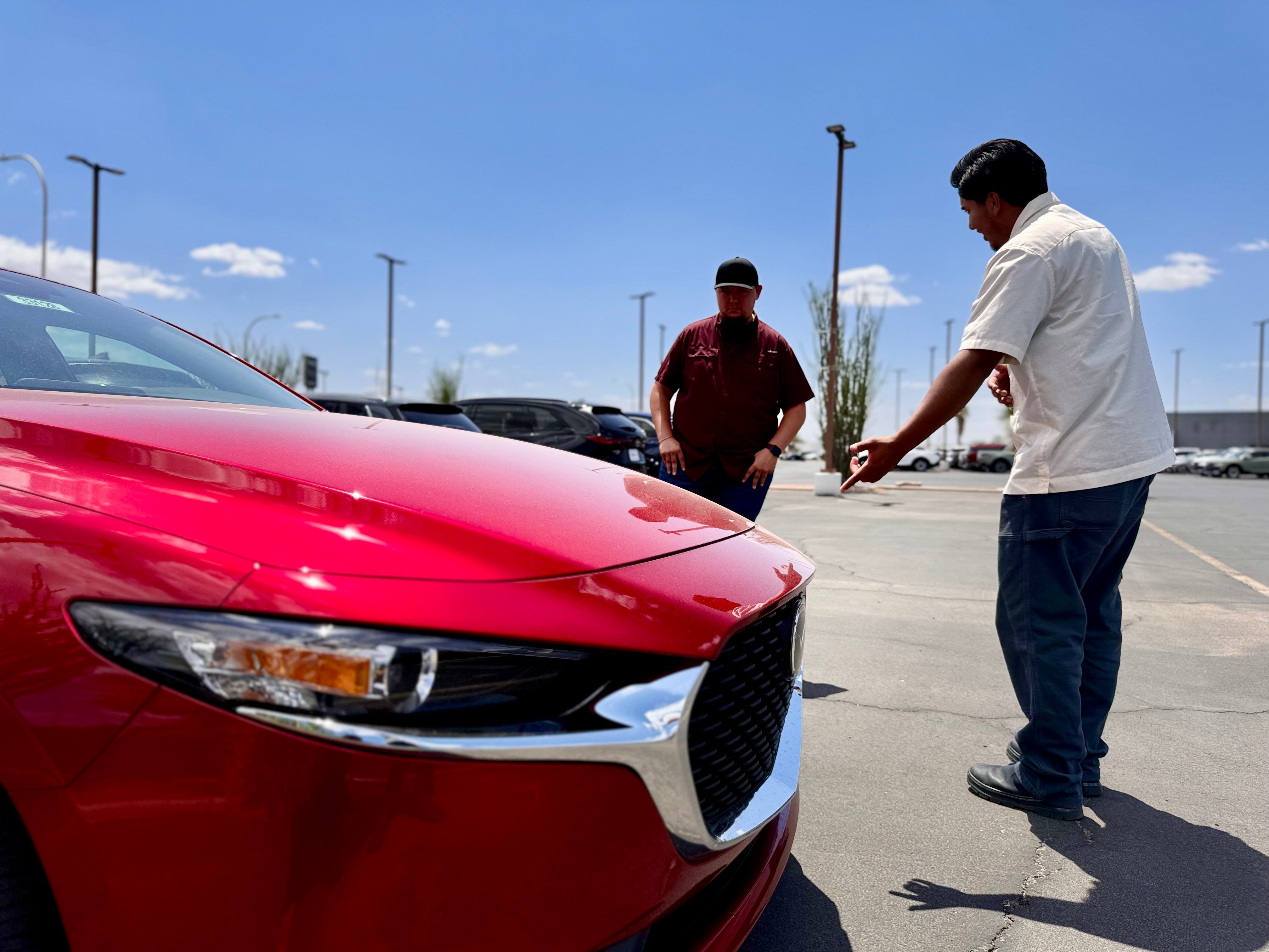 man doing trade appraaisal